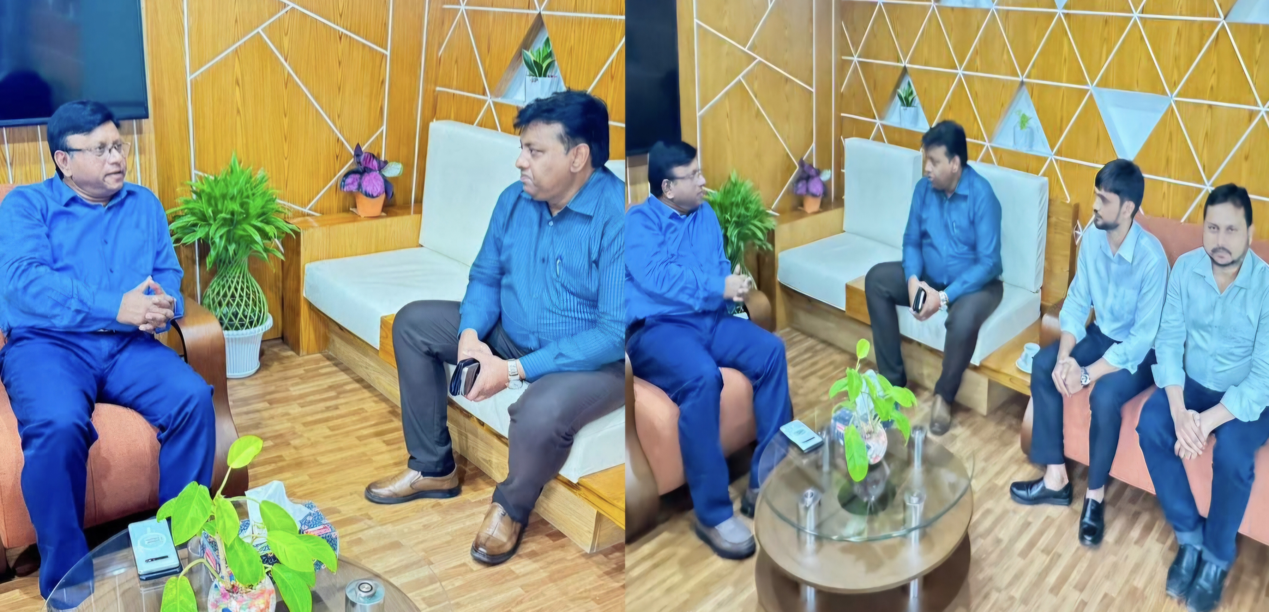 রায়পুরার উন্নয়ন প্রকল্প নিয়ে এলজিইডি প্রধান কার্যালয়ে এমপি বকুলের বৈঠক